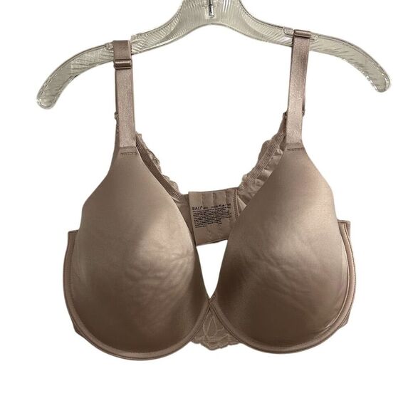 Bali Women's Underwire Bra 38DD Purple Lace Convertible Cushioned Cups - Picture 1 of 10